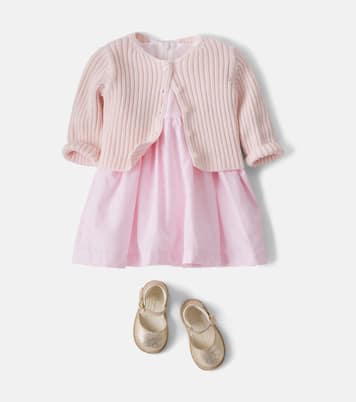 Bébé – Sandales Luna en cuir métallisé | Bonpoint