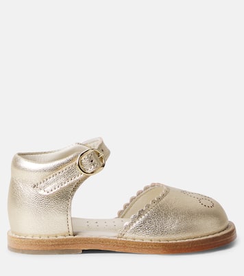 Bébé – Sandales Luna en cuir métallisé | Bonpoint