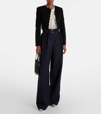 Carolyne 70 raffia slingback pumps | Manolo Blahnik