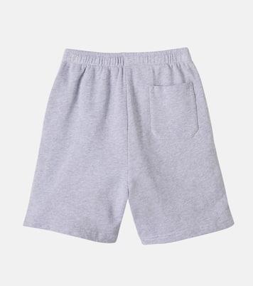Logo cotton fleece shorts | Bobo Choses