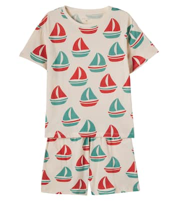 Ensemble t-shirt et short Famo en coton | Konges Sløjd