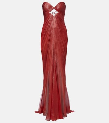 Robe bustier Rachel en soie | Maria Lucia Hohan
