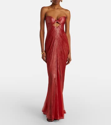 Robe bustier Rachel en soie | Maria Lucia Hohan