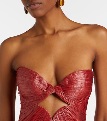Robe bustier Rachel en soie | Maria Lucia Hohan