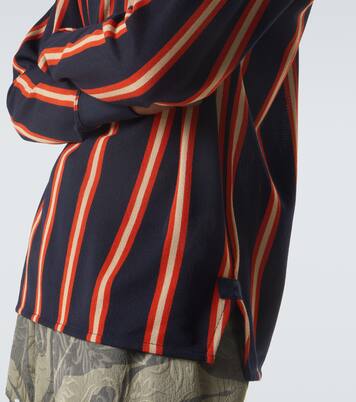 Striped wool polo shirt | Junya Watanabe