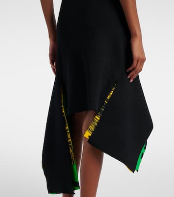 Asymmetric midi dress | Loewe