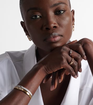 Move Uno 18kt white gold ring with diamonds | Messika