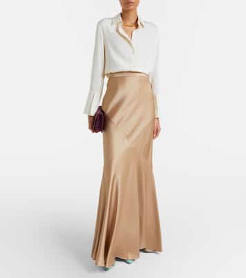 Satin maxi skirt | Max Mara
