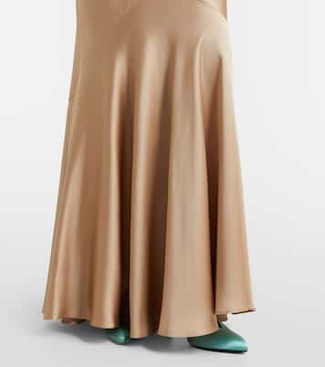 Satin maxi skirt | Max Mara