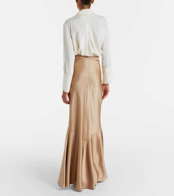 Satin maxi skirt | Max Mara