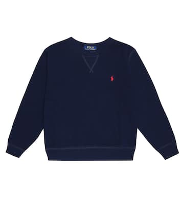 Sweat-shirt en coton mélangé | Polo Ralph Lauren Kids