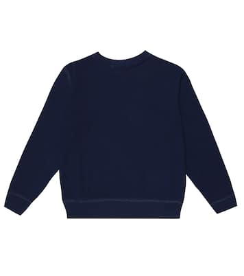Sweat-shirt en coton mélangé | Polo Ralph Lauren Kids