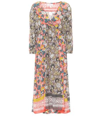 Robe longue Voletta en coton à fleurs | Velvet