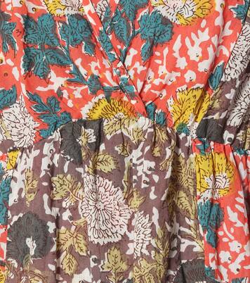 Robe longue Voletta en coton à fleurs | Velvet