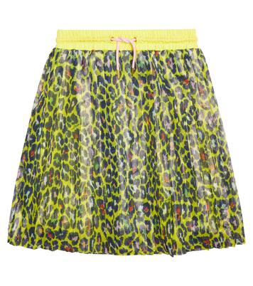 Pleated leopard-print skirt | Marc Jacobs Kids