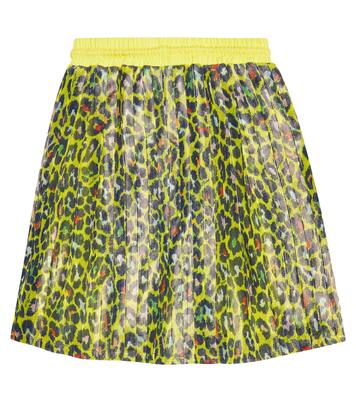 Pleated leopard-print skirt | Marc Jacobs Kids