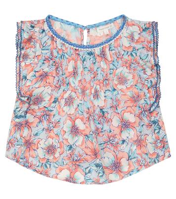 Amber floral blouse | Poupette St Barth Kids