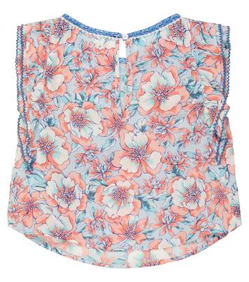 Amber floral blouse | Poupette St Barth Kids