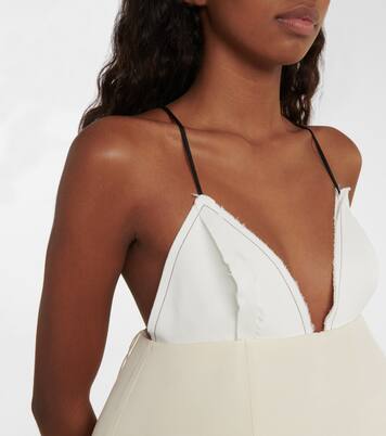 Robe longue Oma en laine mélangée | Khaite