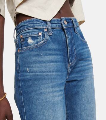 High-Rise Boyfriend Jeans Knoxx | AG Jeans