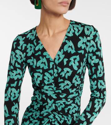 Robe midi imprimée | Diane von Furstenberg