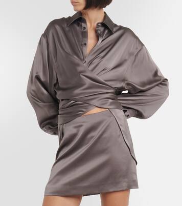 Bluse aus Satin | Peter Do