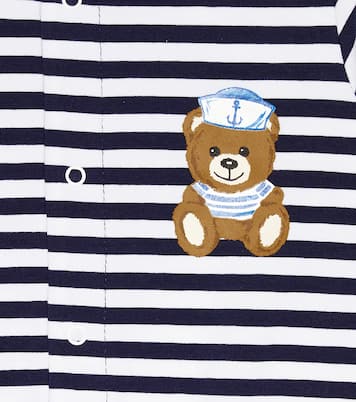 Baby Body aus einem Baumwollgemisch | Moschino Kids