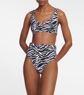 Haut de bikini Kamala imprimé | Alexandra Miro