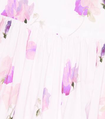 Sky floral cotton dress | Morley
