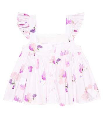 Sky floral cotton dress | Morley