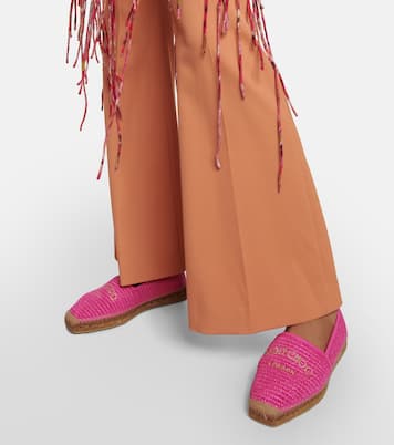 Espadrilles Brie Flat aus Raffiabast | Jimmy Choo
