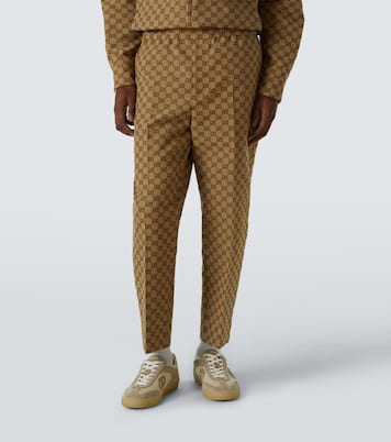 GG Supreme cotton-blend pants | Gucci