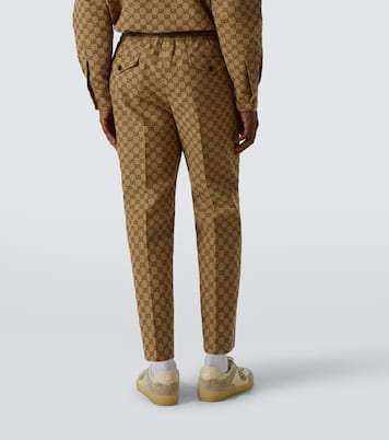 GG Supreme cotton-blend pants | Gucci