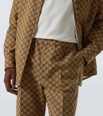 GG Supreme cotton-blend pants | Gucci