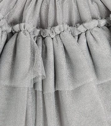 x Chiara Ferragni ruffled tulle skirt | Monnalisa