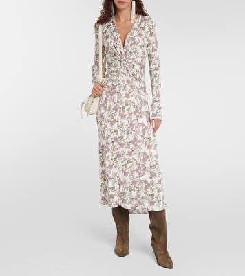 Overknee-Stiefel aus Veloursleder | Isabel Marant