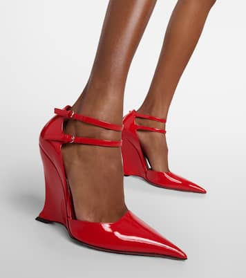 Wedges Vidya X5 aus Lackleder | Ferragamo