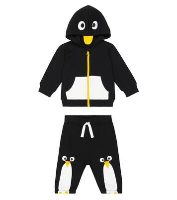 Baby cotton hoodie and sweatpants set | Stella McCartney Kids