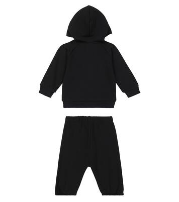 Baby cotton hoodie and sweatpants set | Stella McCartney Kids