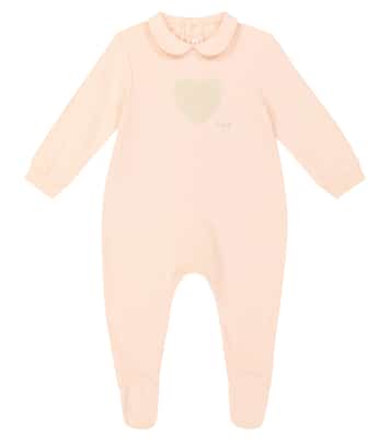 Baby cotton-blend onesie | Il Gufo