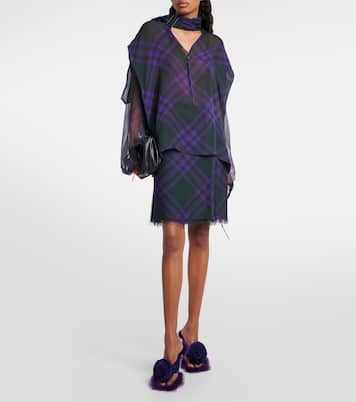 Hemd Burberry Check aus Seide | Burberry