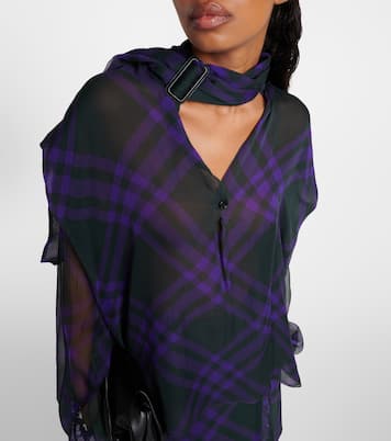Hemd Burberry Check aus Seide | Burberry