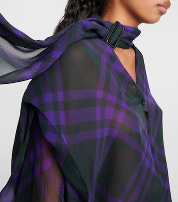 Hemd Burberry Check aus Seide | Burberry