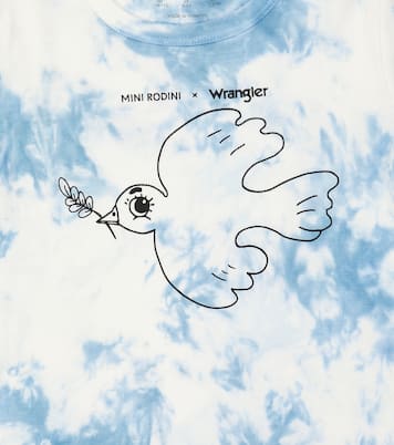 x Wrangler – T-shirt tie & dye en coton | Mini Rodini
