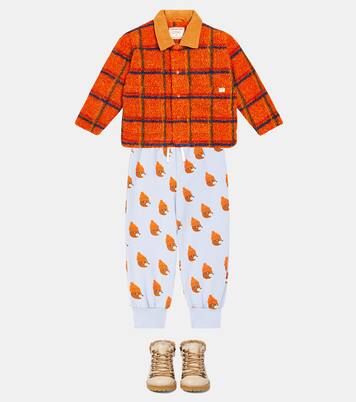 Bears cotton-blend sweatpants | Tinycottons