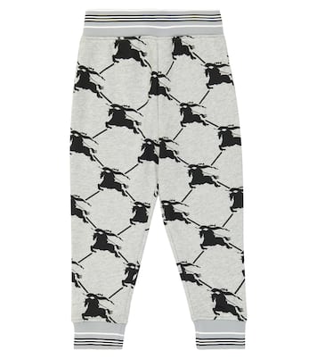 Printed cotton jersey sweatpants | Burberry Kids