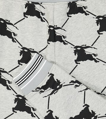 Printed cotton jersey sweatpants | Burberry Kids