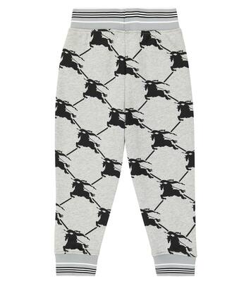 Printed cotton jersey sweatpants | Burberry Kids