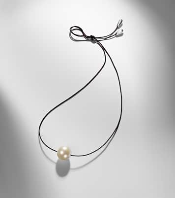 Emilie sterling silver choker with freshwater pearl | Sophie Buhai