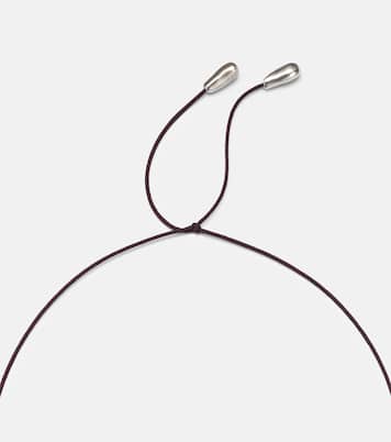 Emilie sterling silver choker with freshwater pearl | Sophie Buhai